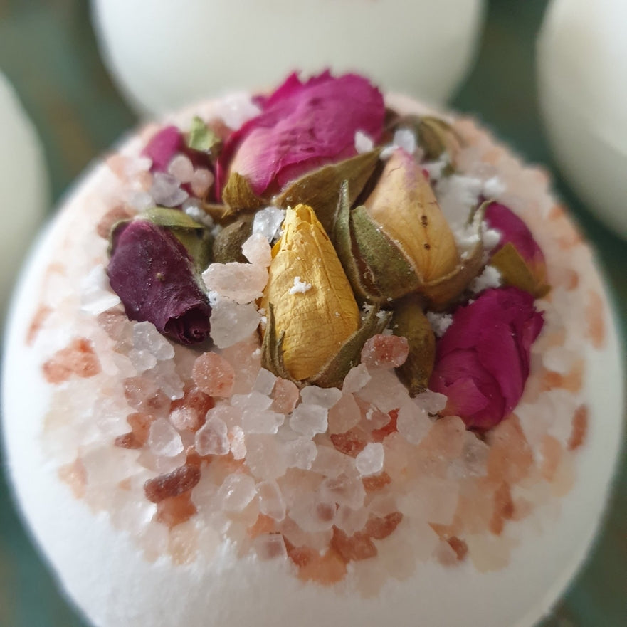 Blossom-Secret Bath Bomb (with hidden message inside!)