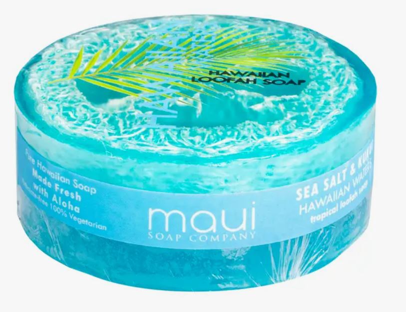 Hawaiian Waters Loofah Soap