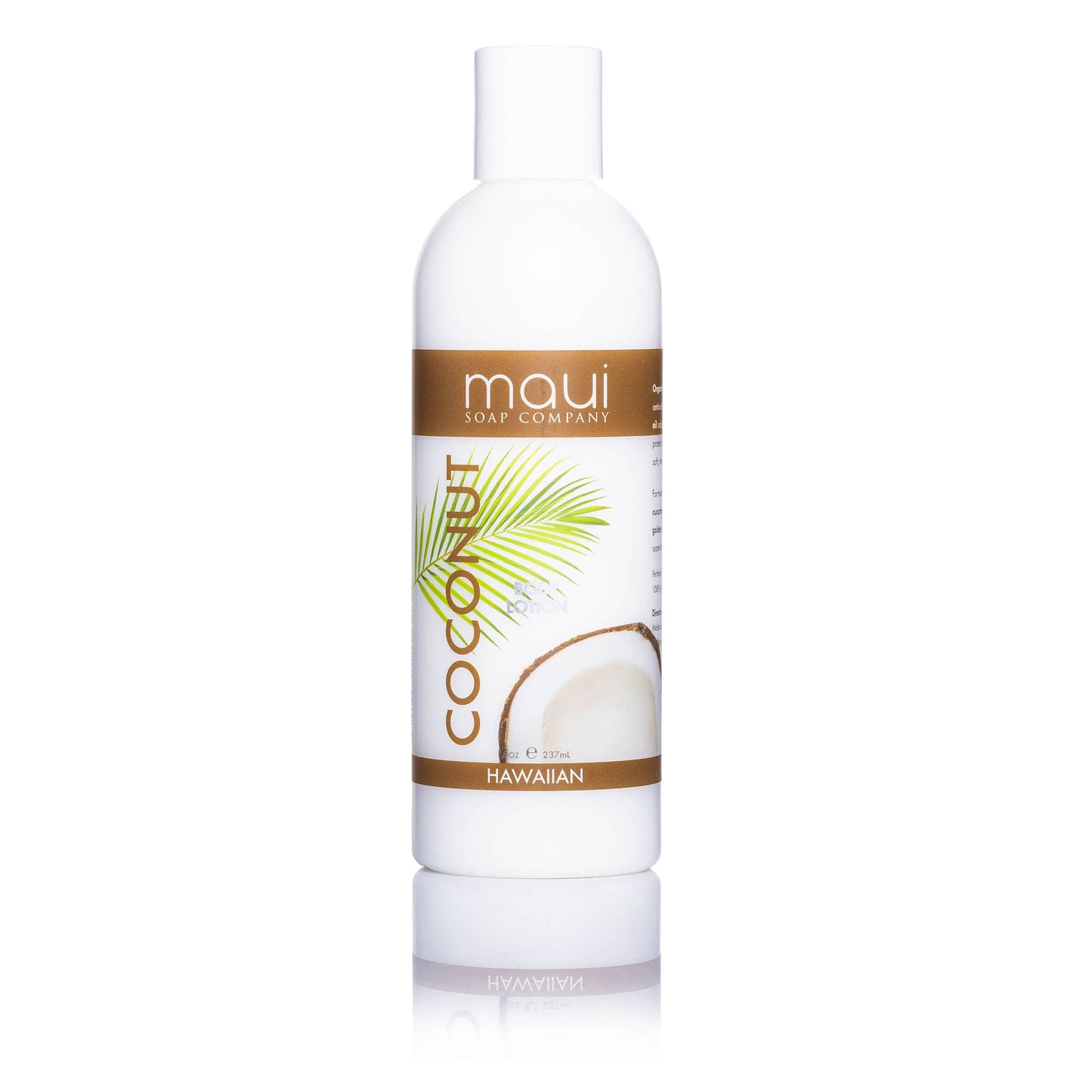Coconut Body Lotion w/ Avocado Oil, Cucumber & Vit. E, 8 oz - nomadgirlbeauty
