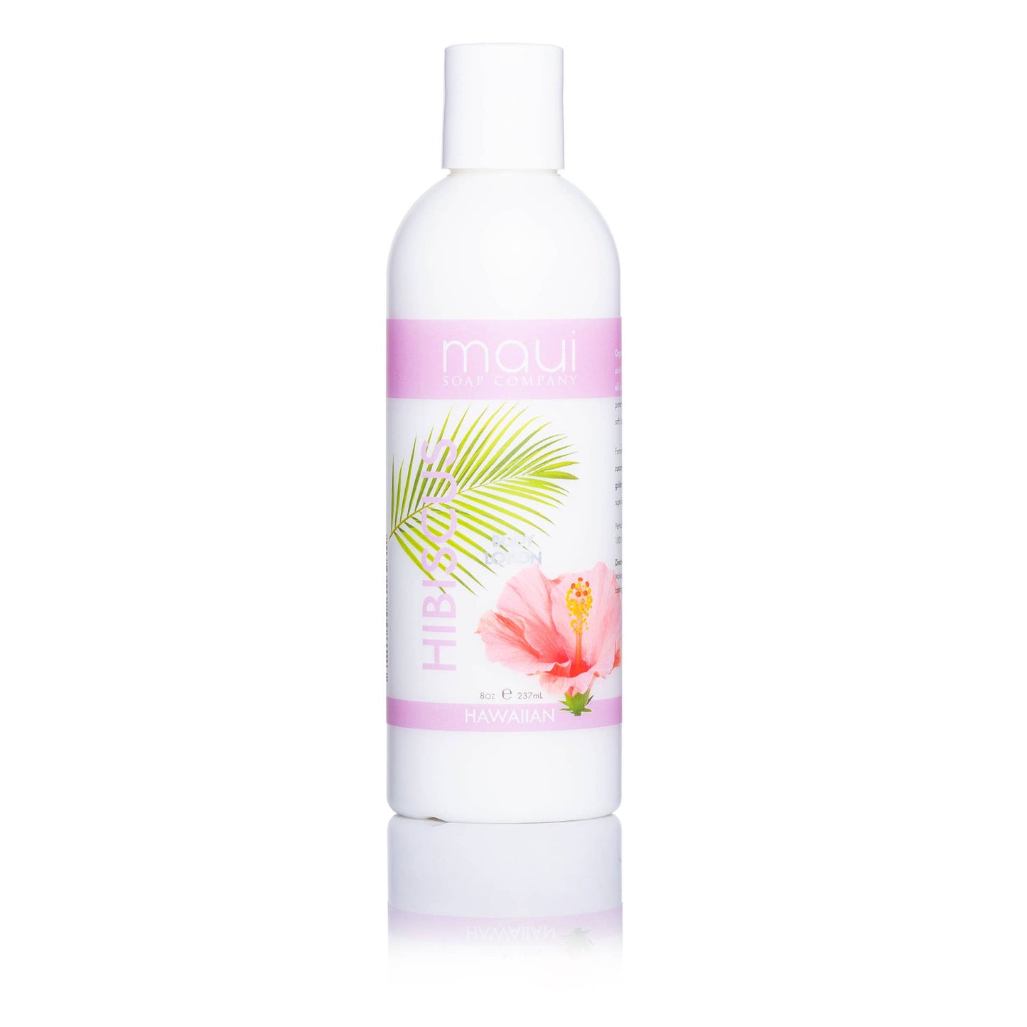 Hibiscus Body Lotion w/ Avocado Oil, Cucumber & Vit. E, 8 oz - nomadgirlbeauty