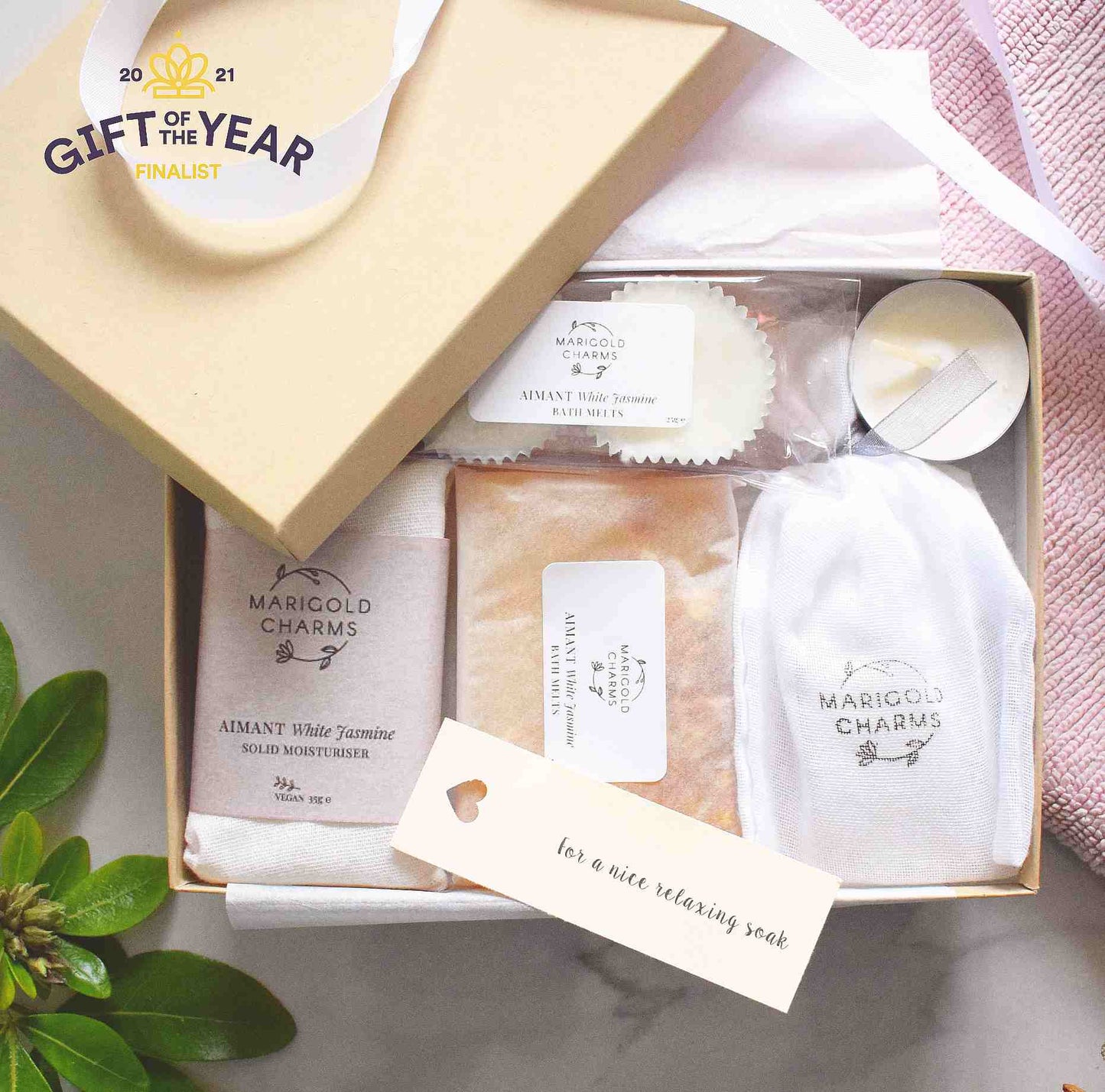 White Jasmine-Organic Letterbox Spa Collection