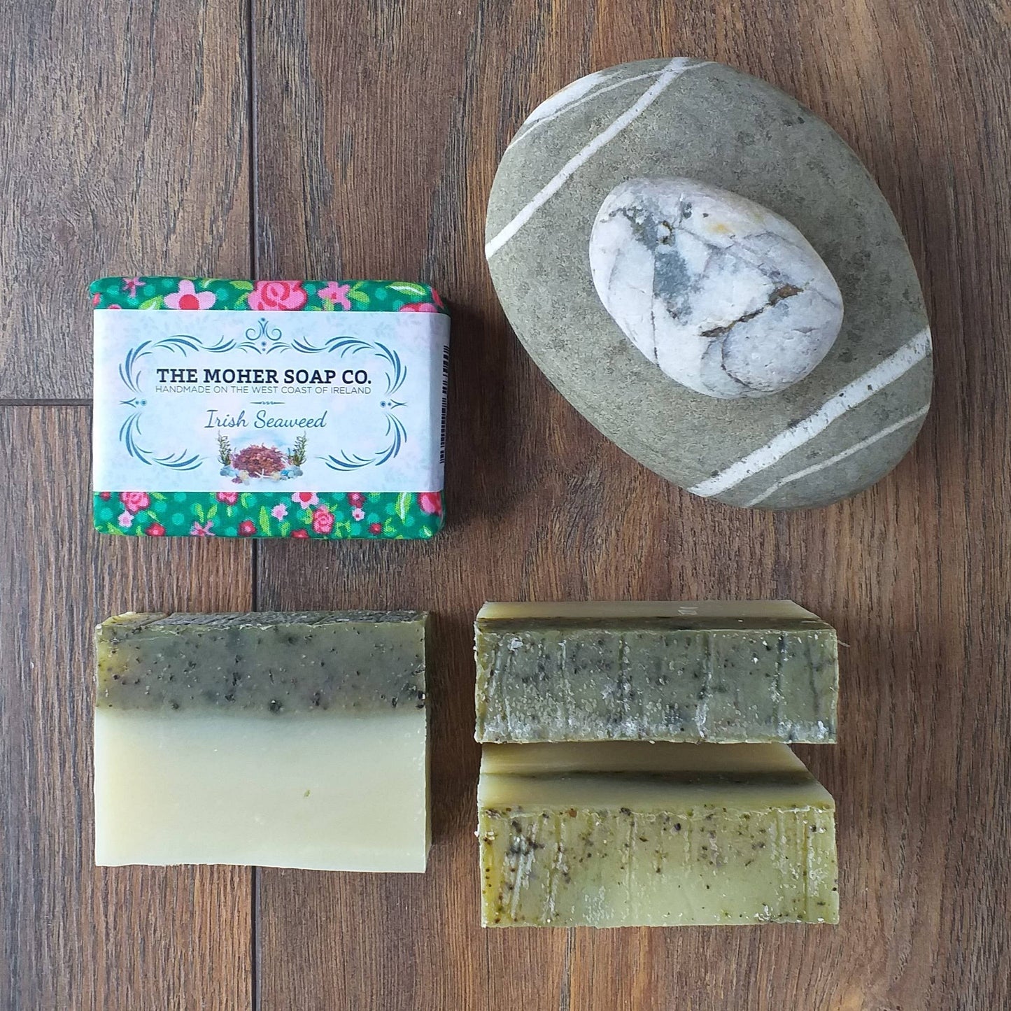 Irish Seaweed Soap 100g / 3.5oz - nomadgirlbeauty