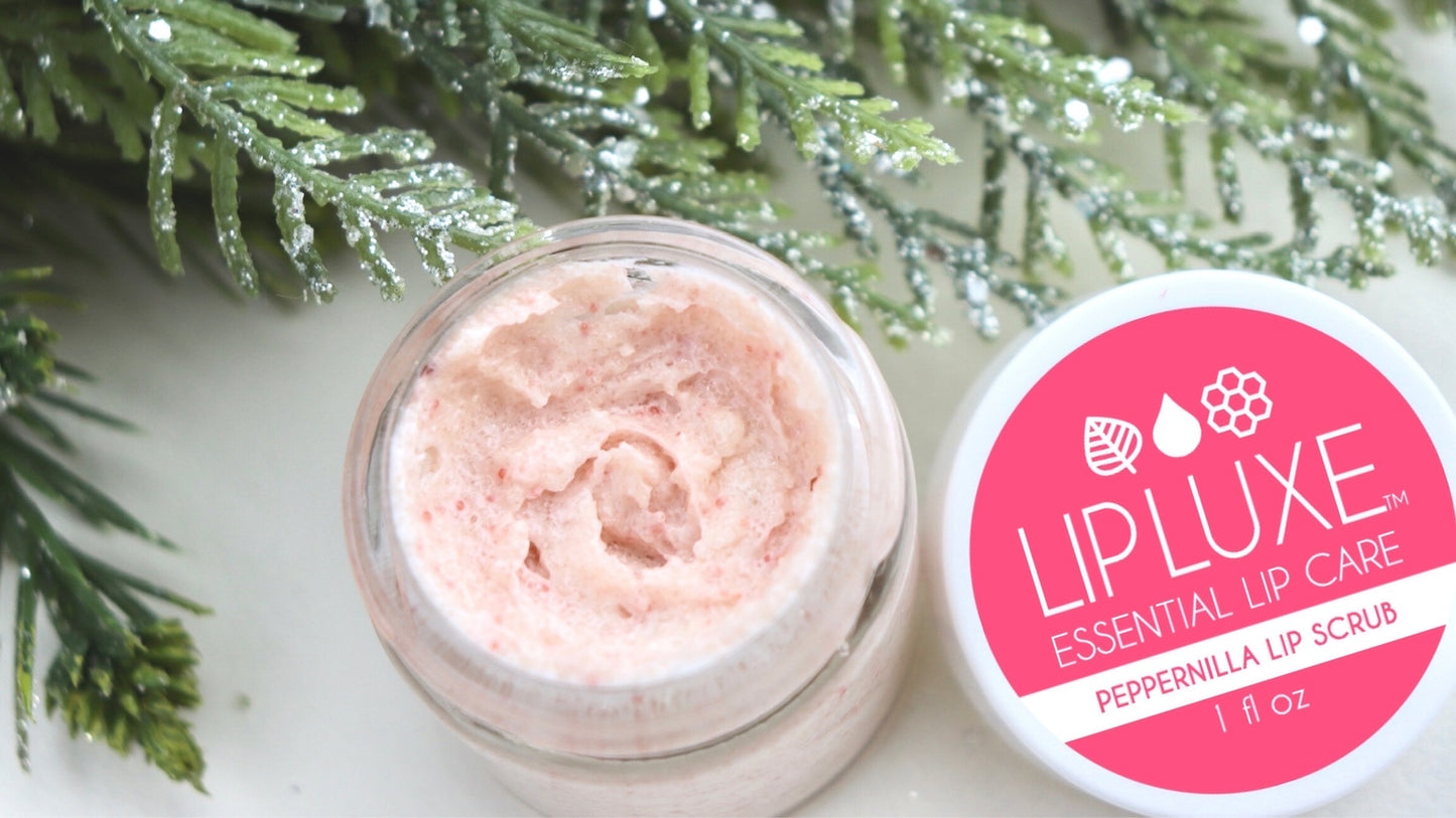 Peppernilla Lip Scrub - Red