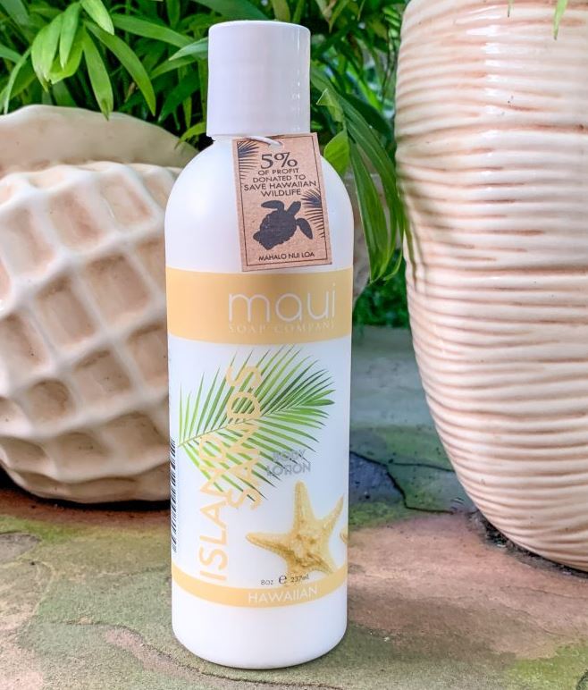 Island Sands Body Lotion w/ Avocado Oil, Cuc. & Vit. E, 8 oz