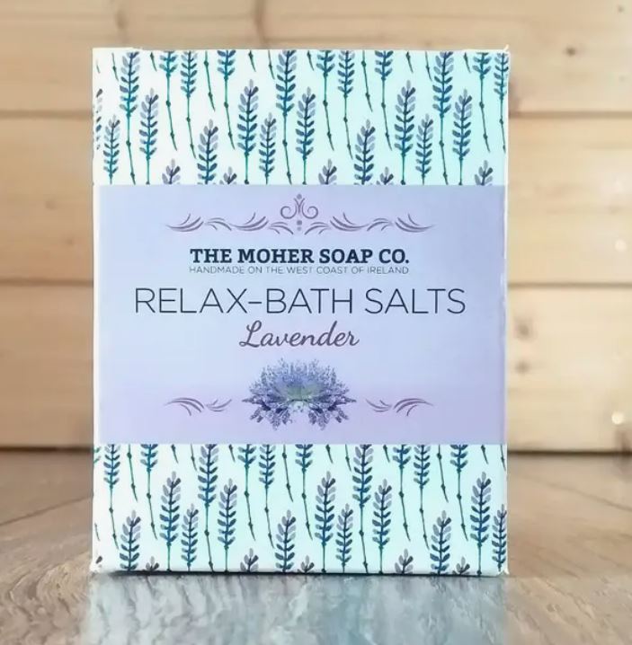 RELAX-Lavender Bath Salts Jar