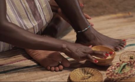 Ghanaian Unrefined Shea Butter Ghana in Full calabash design