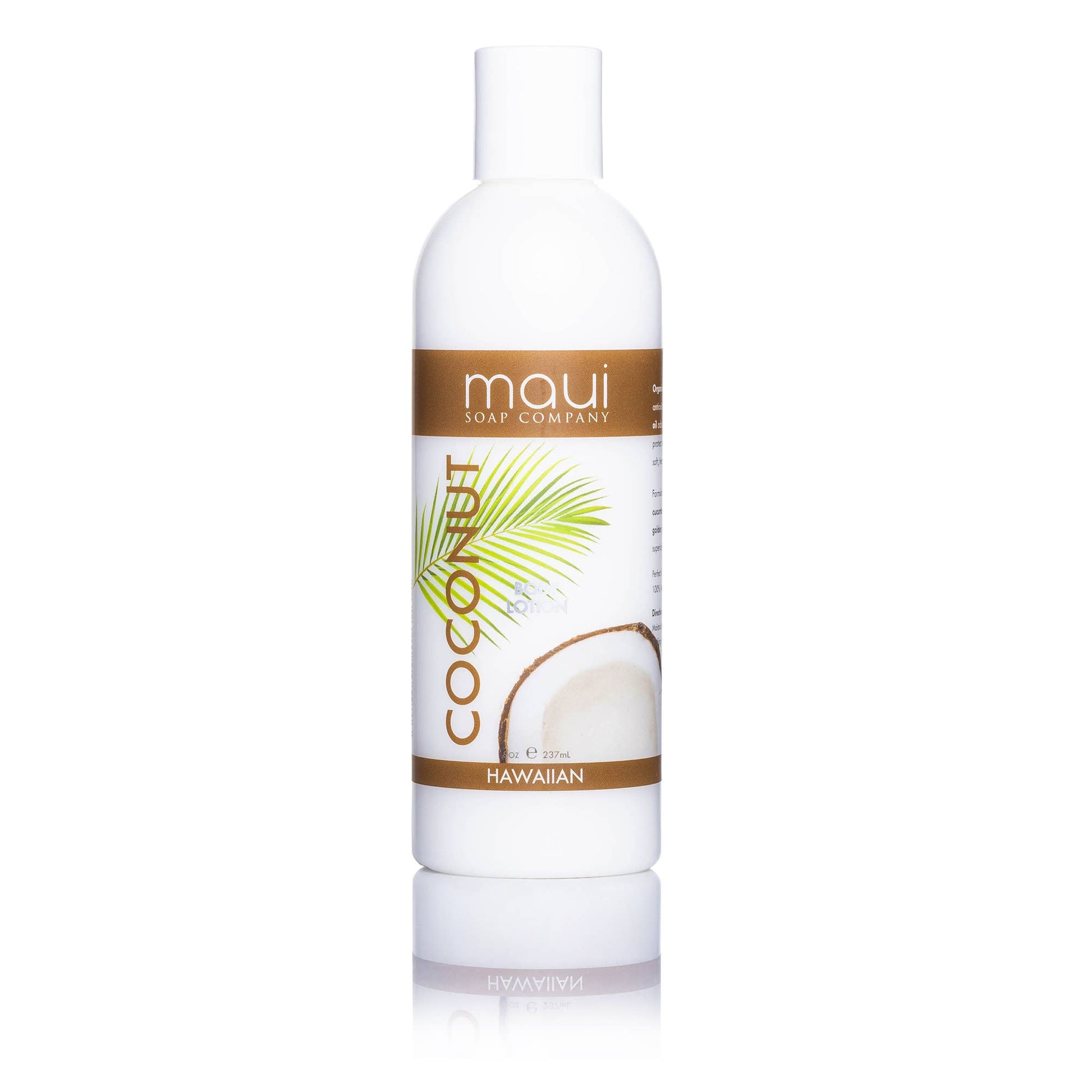 Coconut Body Lotion w/ Avocado Oil, Cucumber & Vit. E, 8 oz - nomadgirlbeauty