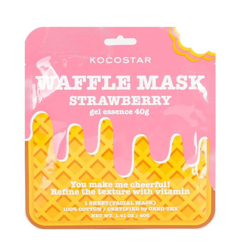 Strawberry Waffle Mask - nomadgirlbeauty