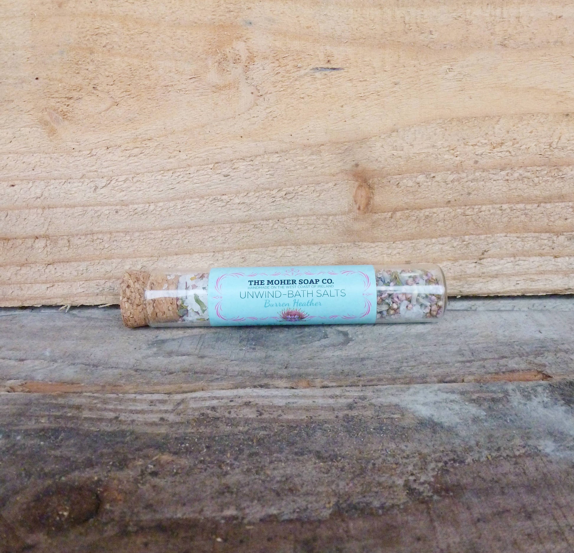 UNWIND-Burren Hearther Bath Salts Vial 20g / 0.7oz - nomadgirlbeauty