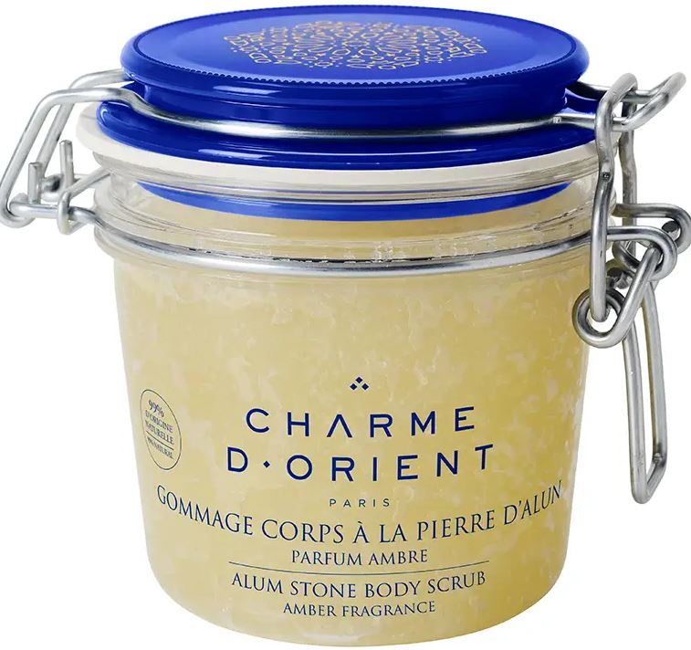 Amber Alum Scrub (Gommage à la pierre d'alun parfum Ambre) - 300 g - nomadgirlbeauty