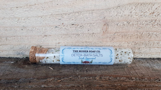 DETOX-Irish Seaweed Bath Salts Vials 20g / 0.7oz - nomadgirlbeauty