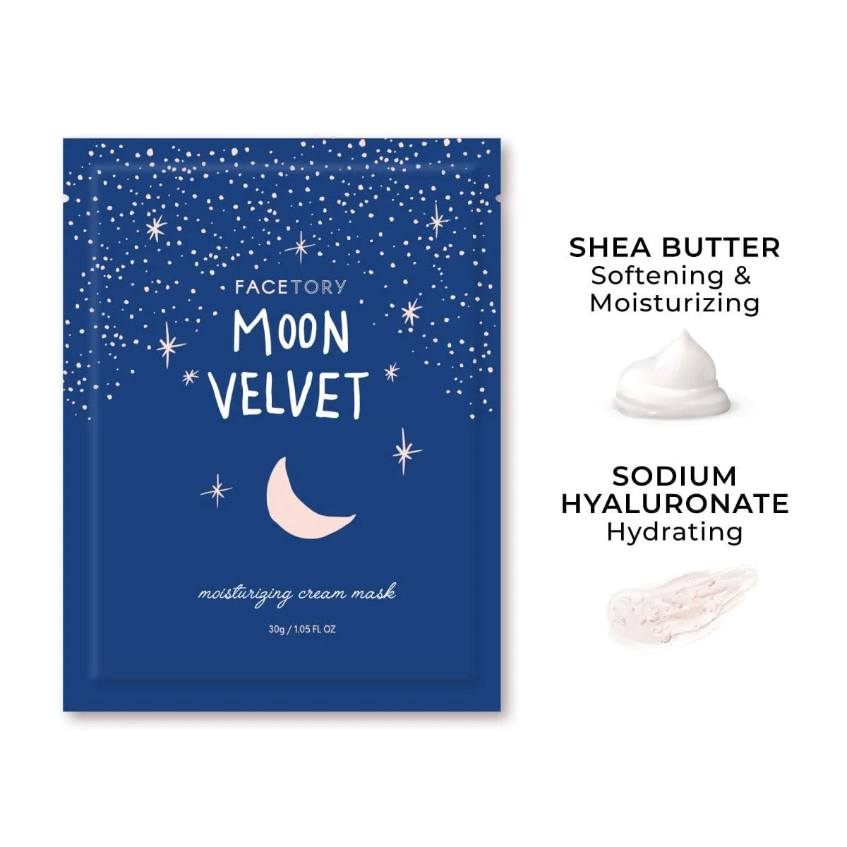 Moon Velvet Moisturizing Cream Mask - nomadgirlbeauty