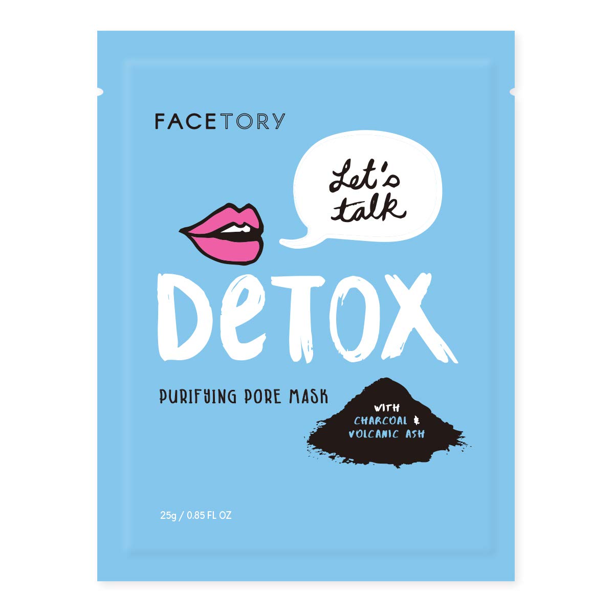 Let's Talk Detox Purifying Pore Mask w/Charcoal - nomadgirlbeauty