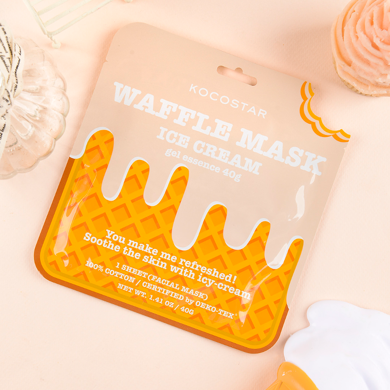 Ice Cream Waffle Mask - nomadgirlbeauty