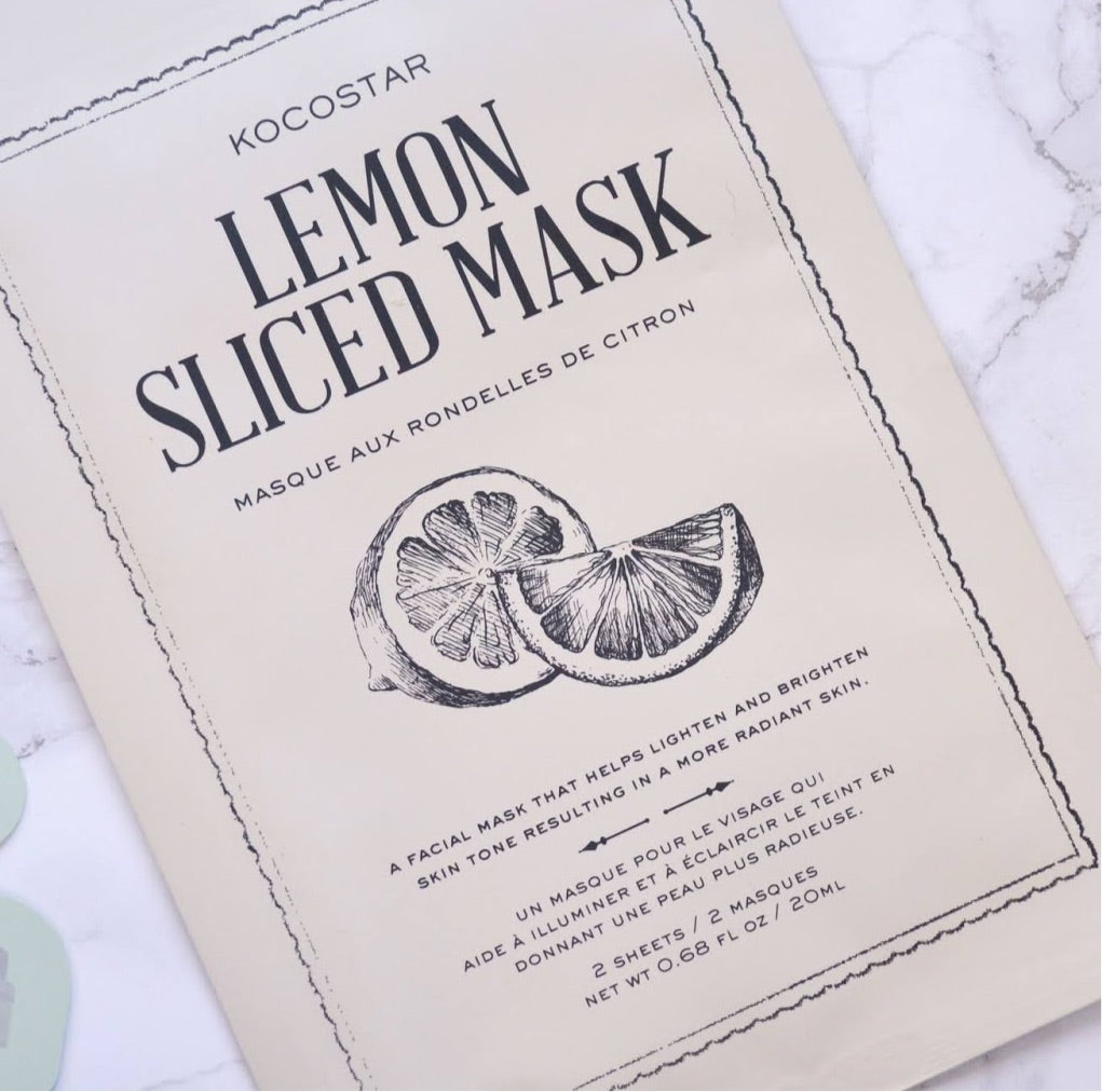 Lemon Slice Mask - nomadgirlbeauty