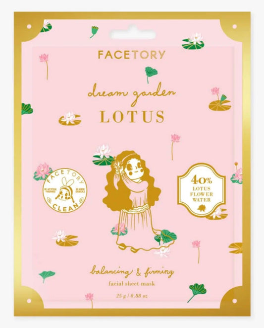 Dream Garden Lotus Mask - nomadgirlbeauty