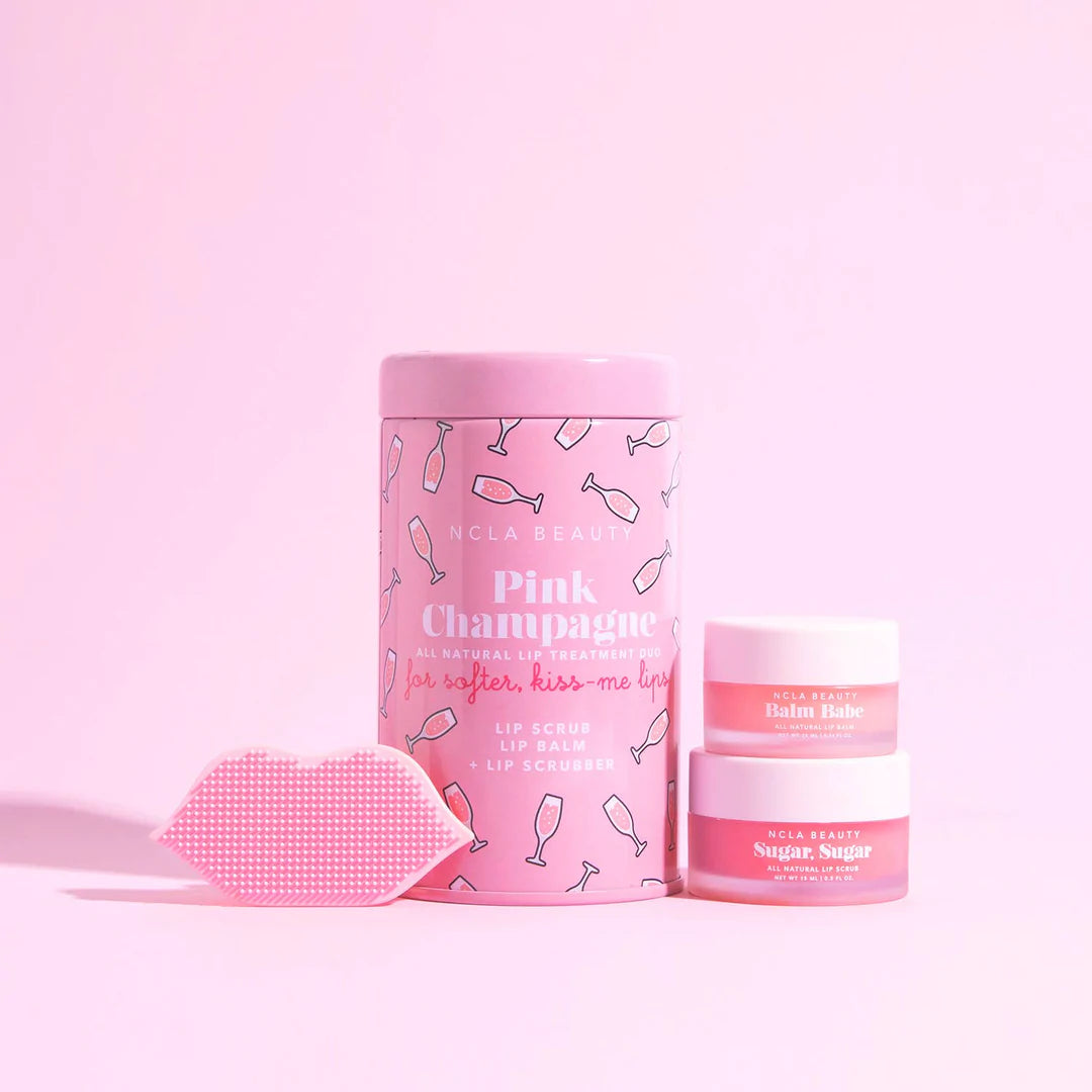 Pink Champagne Lip Care Set - nomadgirlbeauty