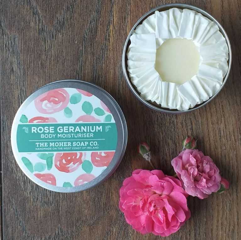 Rose Geranium Solid Body Moisturiser - nomadgirlbeauty